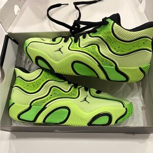 Jordan Kids Neon Green Sneakers